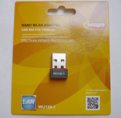 Nano Wlan Adapter USB 802.11 150 Mbps - Imagen 2